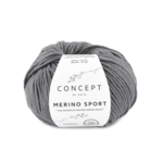 Katia Concept Merino Sport 011 Grigio scuro