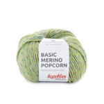 Katia Basic Merino Popcorn 202 Salvia-multicolore