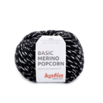 Katia Basic Merino Popcorn 102 Nero-bianco