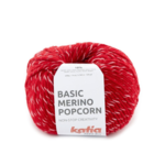 Katia Basic Merino Popcorn 109 Rosso-bianco