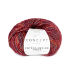 Katia Concept Cotton-Merino Tones 303 Petrolio-ocra-borgogna