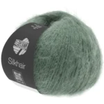 Lana Grossa Silkhair 127 Verde muschio