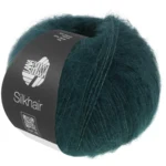 Lana Grossa Silkhair 231 Verde nero