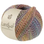 Lana Grossa Landlust Die Sockenwolle 220 Verde/Rosso scuro/Blu/Giallo/Azzurro/Prugna/Arancione