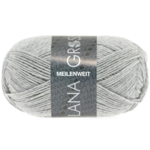 Lana Grossa Meilenweit 50 1346 Grigio chiaro melangiato