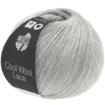 Lana Grossa Cool Wool Lace 27 Grigio Chiaro