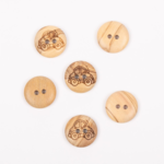 DROPS Auto (Legno), Bottone, 15 mm (N. 806)