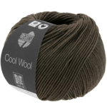 Lana Grossa Cool Wool Mélange 1429 Verde oliva scuro mélange