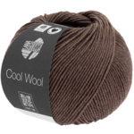 Lana Grossa Cool Wool Mélange 1435 Marrone caffè mélange