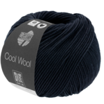 Lana Grossa Cool Wool Mélange 1430 Nero-blu mélange