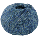 Lana Grossa Vintage Socks 1014 Blu navy/turchese/grigio/blu notte mélange