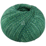 Lana Grossa Vintage Socks 1015 Verde scuro/giallo-verde/petrolio mélange