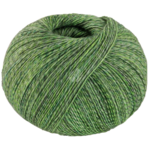 Lana Grossa Vintage Socks 1016 Verde chiaro/muschio/verde grigiastro mélange