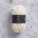 Svarta Fåret Sox 50 g 205 Bianco naturale