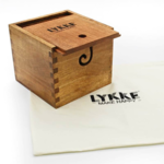 LYKKE Scatola Porta-Gomitolini con Coperchio Mango Wood