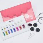 KnitPro Zing Mini Set di Ferri Circolari Componibili, 5 cm