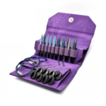 LYKKE Set di Ferri Circolari Componibili Indigo, Violet, 9 cm