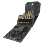 LYKKE Set di Ferri Circolari Intercambiabili Driftwood Long, Grigio, Lunghezze Varie
