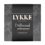 LYKKE Set di Ferri Circolari Intercambiabili Driftwood Long, Grigio, Lunghezze Varie
