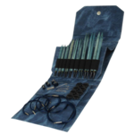 LYKKE Set di Ferri Circolari Intercambiabili Indigo Long, Blu, Lunghezze Varie