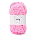 LindeHobby Fuzzy Chenille 48 Rosa neon chiaro