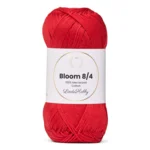 LindeHobby Bloom 8/4 Mercerized Cotton 25 Rosso