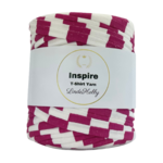 LindeHobby Inspire Print 17 Bianco con larghe righe rosse