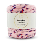 LindeHobby Inspire Print 08 Rosa con farfalle