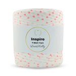 LindeHobby Inspire Print 05 Bianco con stampa rosa