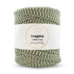 LindeHobby Inspire Print 13 Verde con sottili righe bianche