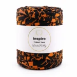 LindeHobby Inspire Print 26 Nero con stampa arancione