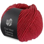 Lana Grossa Cool Wool Superbig 223 Rosso ciliegia melangiato