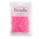 LindeHobby Beads 06 Rosa lampone