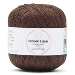 LindeHobby Bloom Lace Mercerized Cotton 08 Marrone scuro