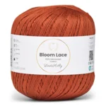 LindeHobby Bloom Lace Mercerized Cotton 36 Color mattone