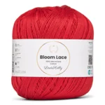 LindeHobby Bloom Lace Mercerized Cotton 25 Rosso
