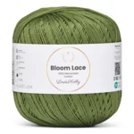 LindeHobby Bloom Lace Mercerized Cotton 20 Verde oliva