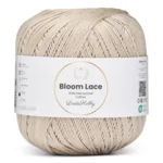 LindeHobby Bloom Lace Mercerized Cotton 39 Grigio perla