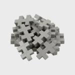 Plus-Plus BIG, 25 stk. 3456 Grigio