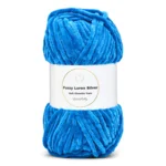 LindeHobby Fuzzy Chenille Silver Lurex 30 Azzurro cielo
