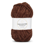 LindeHobby Fuzzy Chenille Gold Lurex 20 Caffè amaro