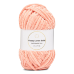 LindeHobby Fuzzy Chenille Gold Lurex 06 Salmone