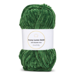 LindeHobby Fuzzy Chenille Gold Lurex 38 Verde
