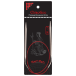 ChiaoGoo Ferri Circolari Knit Red Acciaio Inossidabile (23-100 cm) 60 cm