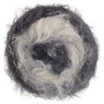 Lana Grossa Basta Mista 109 Bianco/Grigio chiaro/Grigio medio/Grigio scuro/Antracite