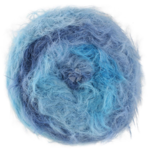 Lana Grossa Basta Mista 110 Turchese/Blu adriatico/Blu colomba/Blu scuro