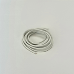 HobbyArts Cordino in pelle, 1 m, Bianco 2.00 mm