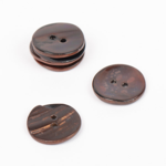 DROPS Arched (Brown), Bottone, 18 mm (n. 818)