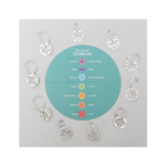 KnitPro Chakra Marcatori, Argento