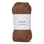 LindeHobby Cotton 8/8 – Natural Harmony, 10 gomitoli 034 Castagna